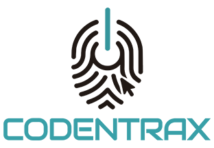 Logo de Codentrax: biometría y desarrollo web en CDMX